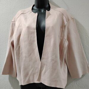Zara-s-  Light Purple lavender-Open Blazer Coat
